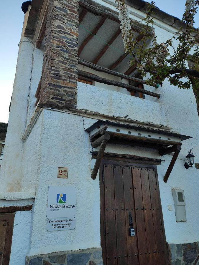 Casa Alpujarreña Fina Número 27 Bubión Exterior foto