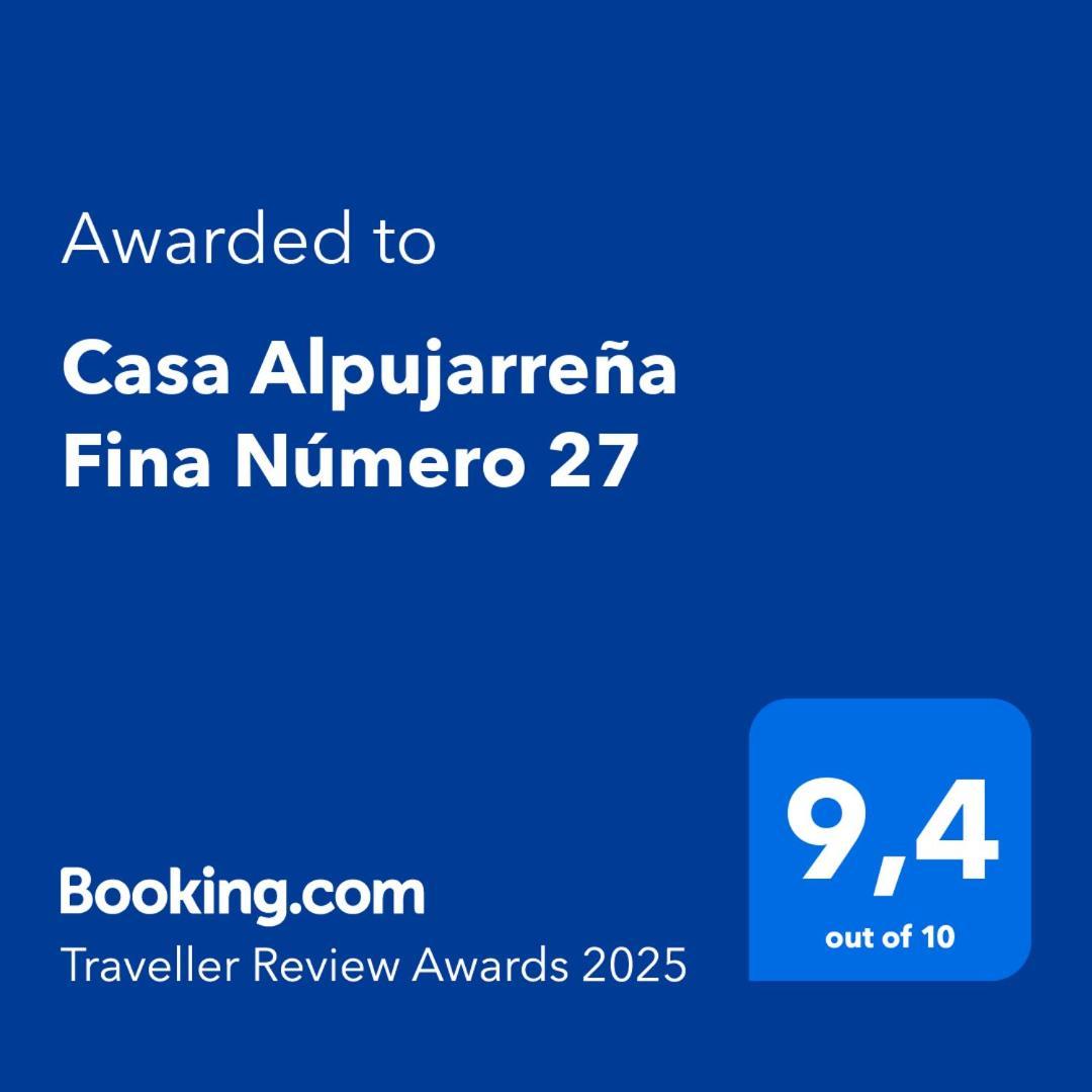 Casa Alpujarreña Fina Número 27 Bubión Exterior foto